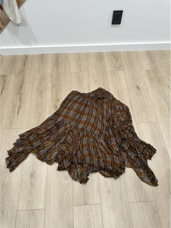 Free People Dresses & Skirts - NWT FP One Free People Averie Maxi Skirt - Brown Combo Size Small